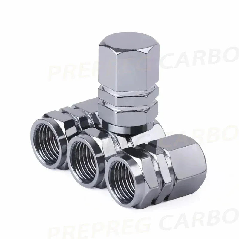 4Pcs Car Tire Valve Stems Cap Knurling Style Tire Valve Cap Aluminum Tire Wheel Stem Air Valve Cap Car Accessories 4Pcs Car Tire Valve Stems Cap Knurling Style Tire Valve Cap Aluminum Tire Wheel Stem Air Valve Cap Car Accessories