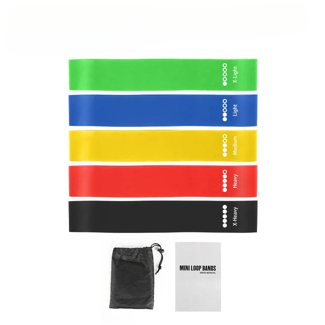 5PCS Resistance Bands for Men and Women Elastic Exercice Bands for Yoga Pilates Physical Therapy Home Gym Workout Stretch Bands 5PCS Resistance Bands for Men and Women Elastic Exercice Bands for Yoga Pilates Physical Therapy Home Gym Workout Stretch Bands