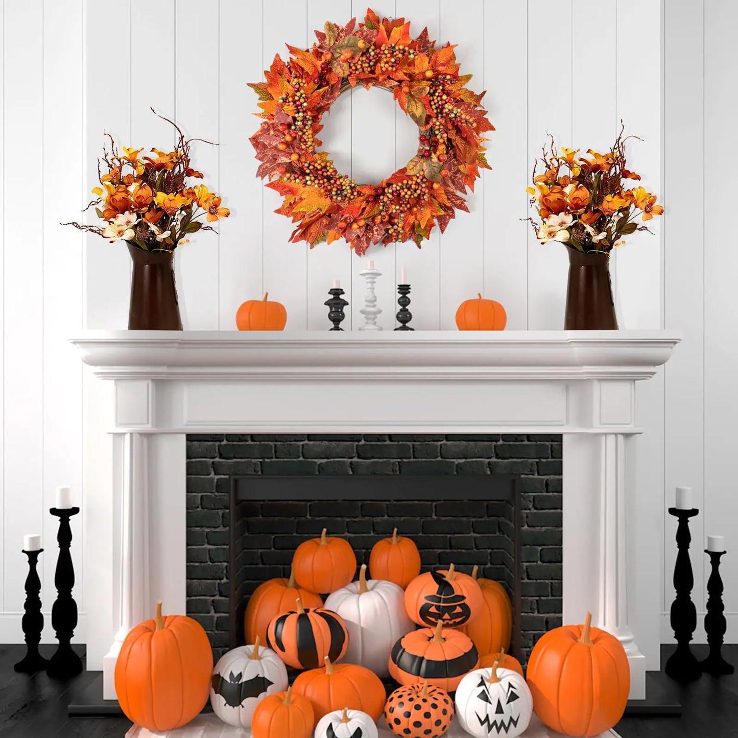 Thanksgiving Celebrate Harvest Wreath