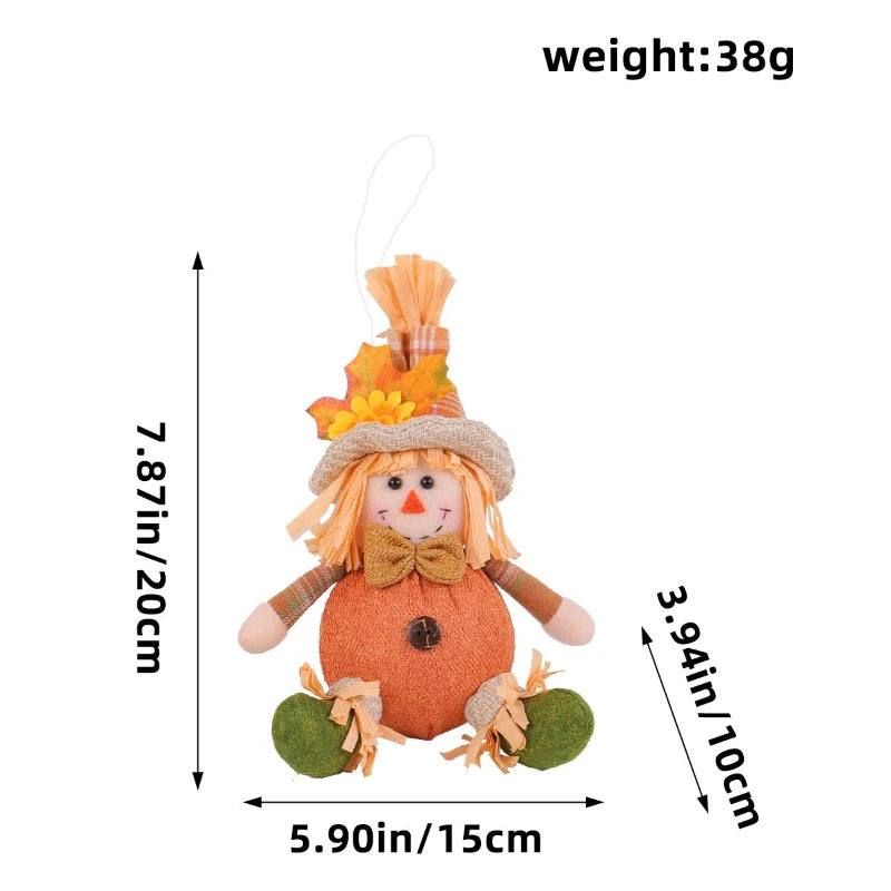 1PCS Thanksgiving Harvest Festival Sunflower Scarecrow