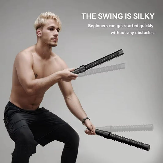 2 Pack Ergonomic Strength Training Grip Triceps Strengthener Spring Arm Exerciser Muscle Builder for Fitness Home Gym Workout