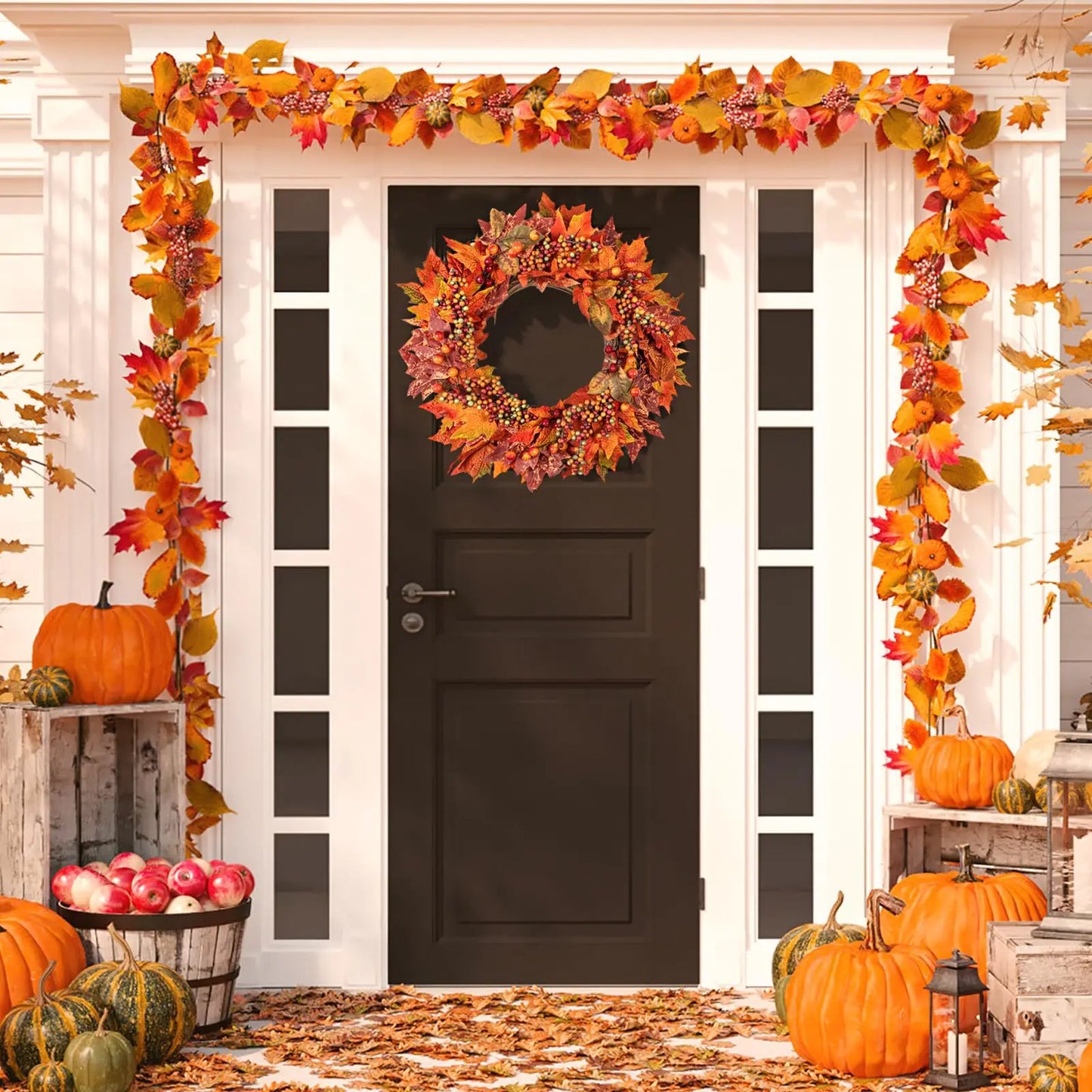 Thanksgiving Celebrate Harvest Wreath