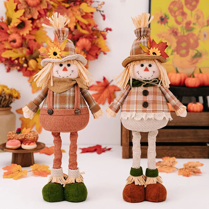 1PCS Thanksgiving Harvest Festival Sunflower Scarecrow