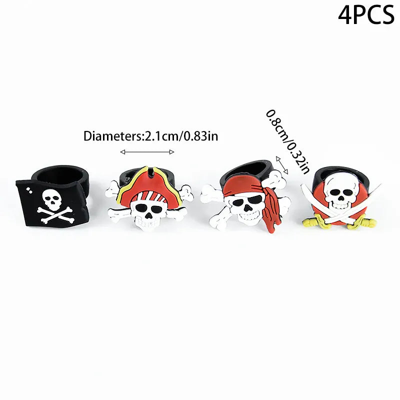 Pirate Party Decoration Kit – Hat, Pistol, Eye Patch & Costume Accessories Set