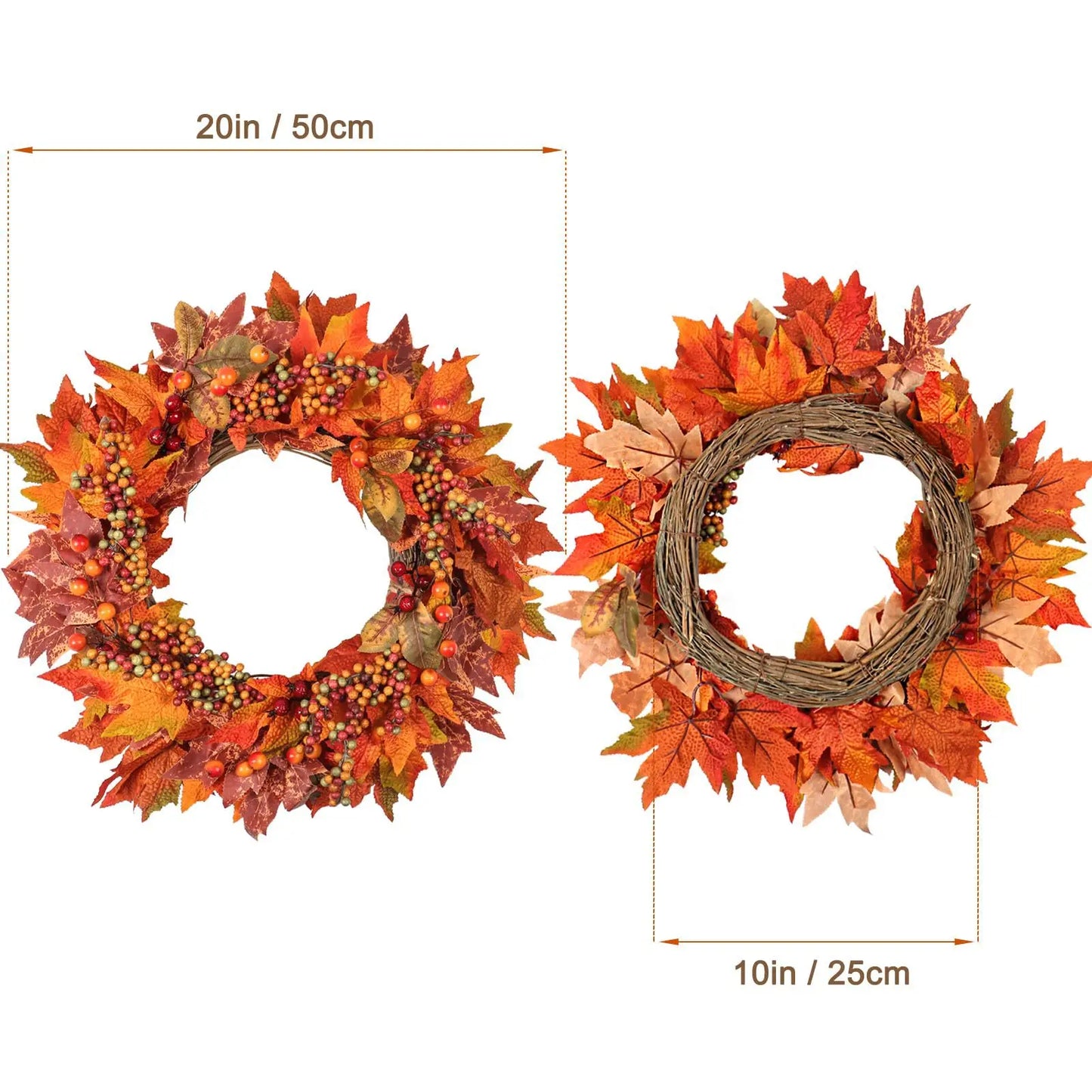 Thanksgiving Celebrate Harvest Wreath