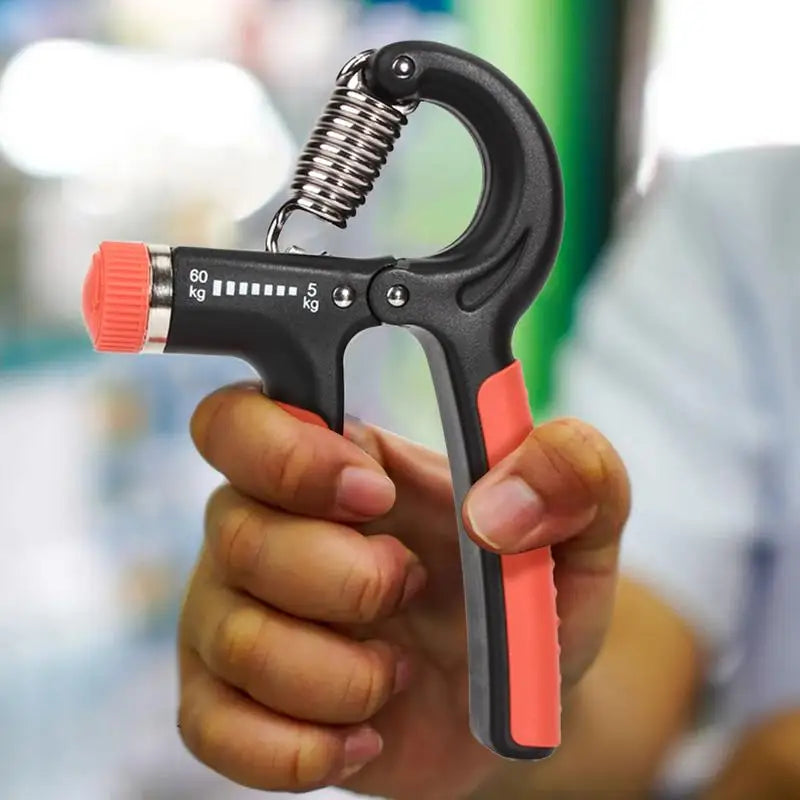 Hand Gripper Strengthener Adjustable Resistance Forearm Exerciser Grip Strength Trainer Gym Fitness Training Wrist Gripper 