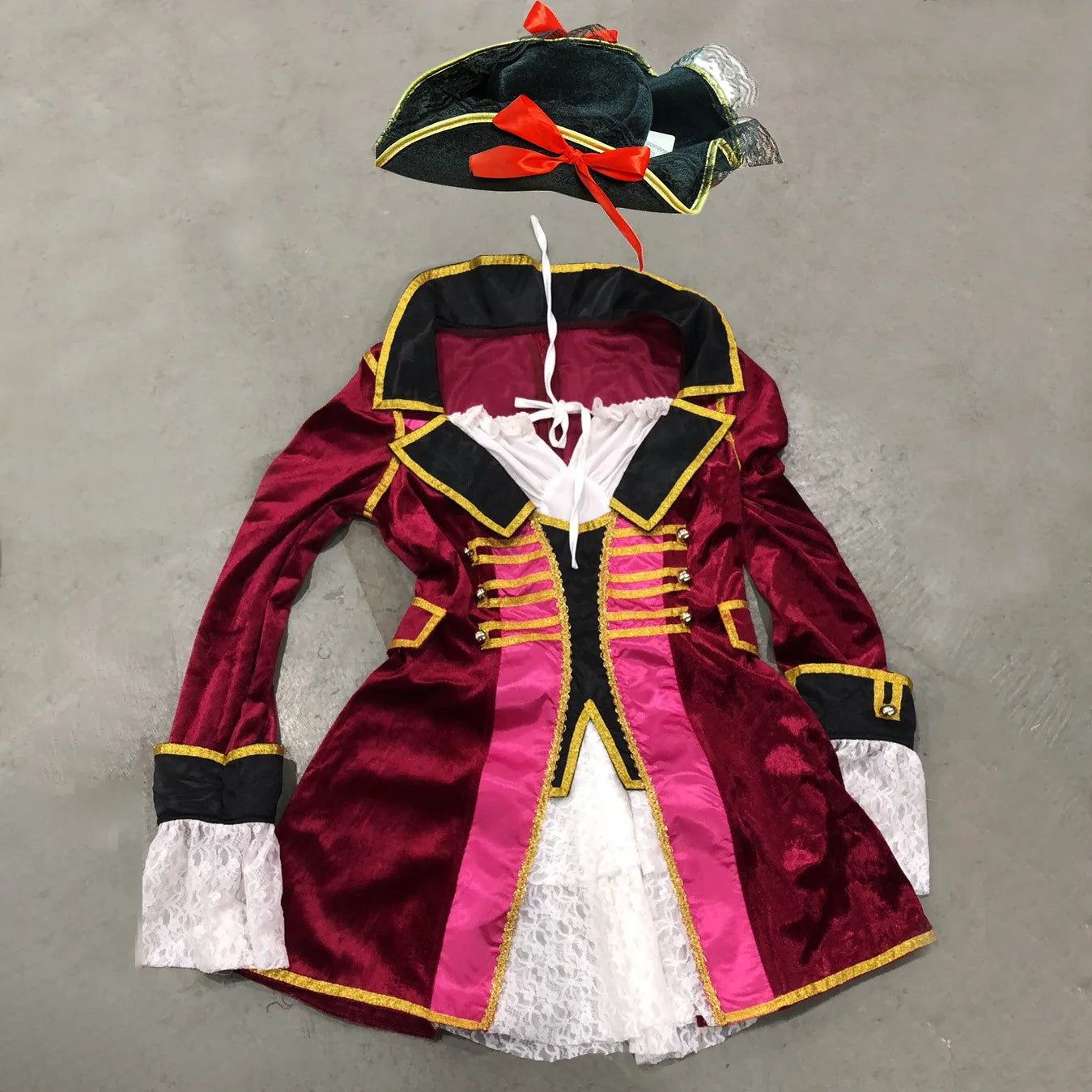 Halloween Costumes Sexy Women Medieval Pirate Costume S-XL Viking Caribbean Cosplay Carnival Festival Party Halloween Outfit