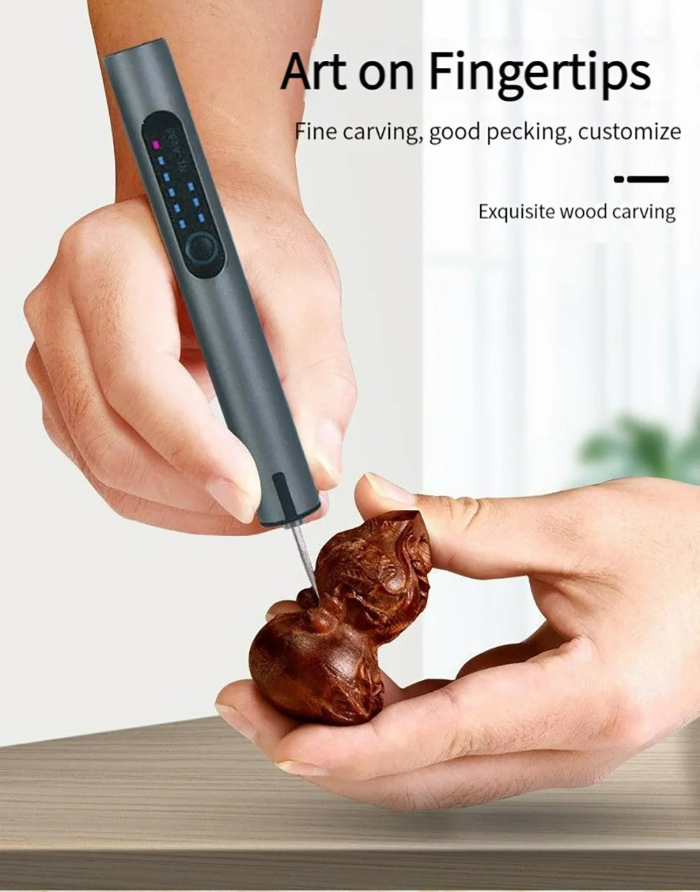 Electric Mini Grinder Engraving Pen Graveerpen Wireless Grinder with Battery Cordless Micro Rotary Tools Drill for Jewelry Metal