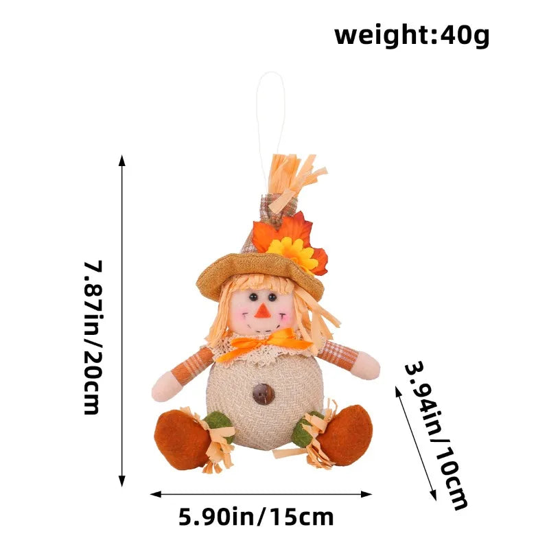 1PCS Thanksgiving Harvest Festival Sunflower Scarecrow