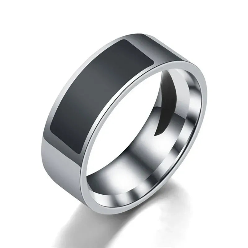 NFC Smart Ring - Unlock Phone & Control Devices | Wahooly AT14 NFC Smart Chip Ring Mobile Phone Label Smart Ring New Technology NFC Wearable Smart Ring