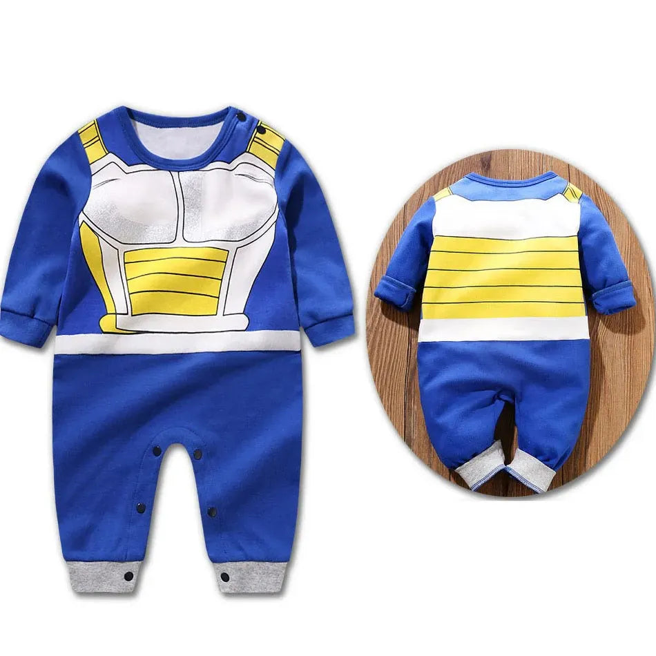 Baby Anime Clothes Vegeta Rompers Newborn Kuririn Roshi Training Outfit Infant Kids Halloween Cartoon Cosplay Costume Jumpsuit Baby Anime Clothes Vegeta Rompers Newborn Kuririn Roshi Training Outfit Infant Kids Halloween Cartoon Cosplay Costume Jumpsuit