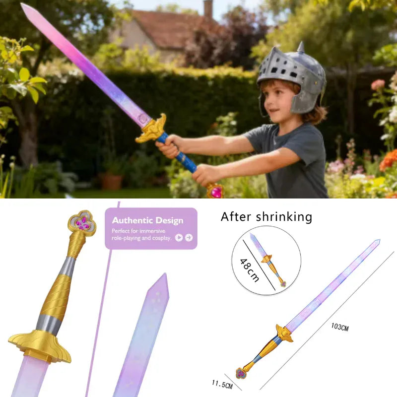 Demon Hunter Hight Quality Cosplay Rumi Sword With Symbol Outfits Prop Scalable Purple Long Sword Accessories Roleplay Prop Gift Demon Hunter Hight Quality Cosplay Rumi Sword With Symbol Outfits Prop Scalable Purple Long Sword Accessories Roleplay Prop Gift