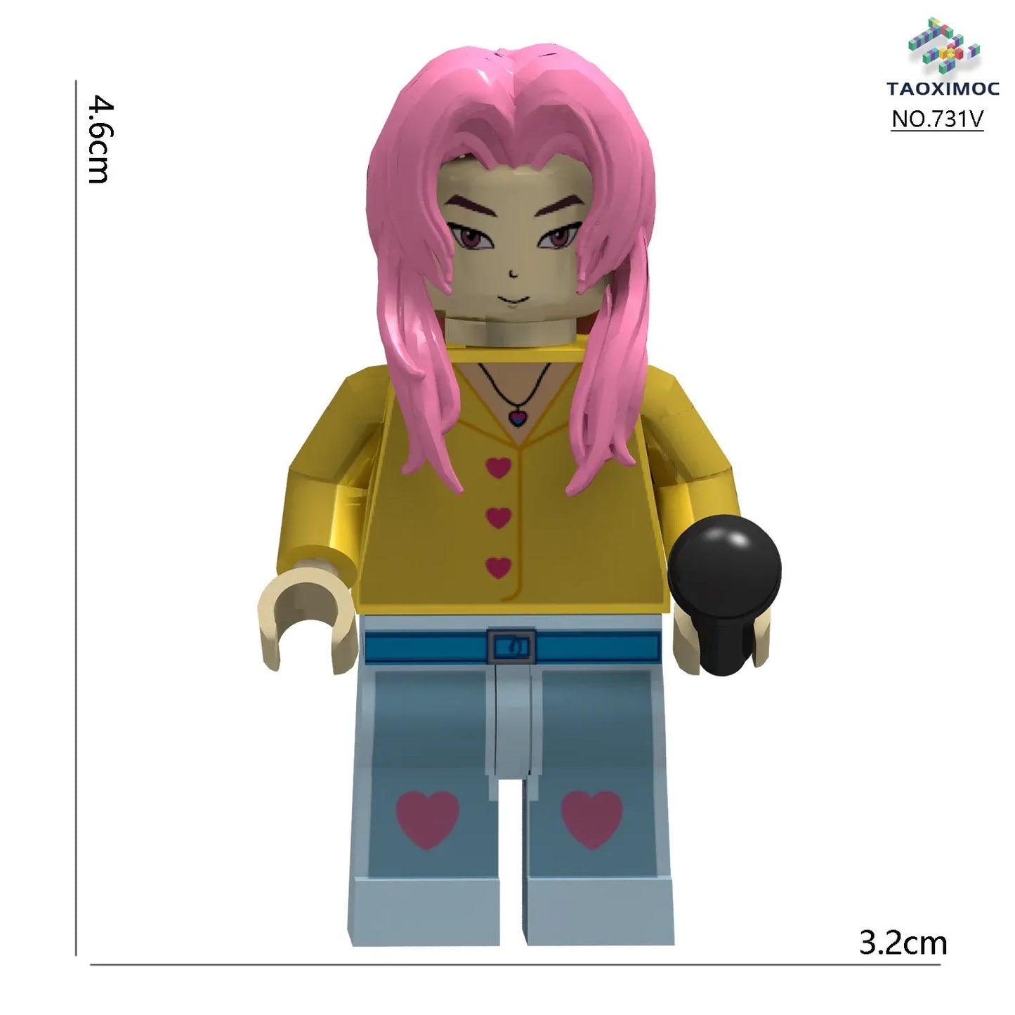 Demon Hunters, a group of demon hunters, build blocks with Lumi and assemble toy building blocks with dolls Demon Hunters, a group of demon hunters, build blocks with Lumi and assemble toy building blocks with dolls