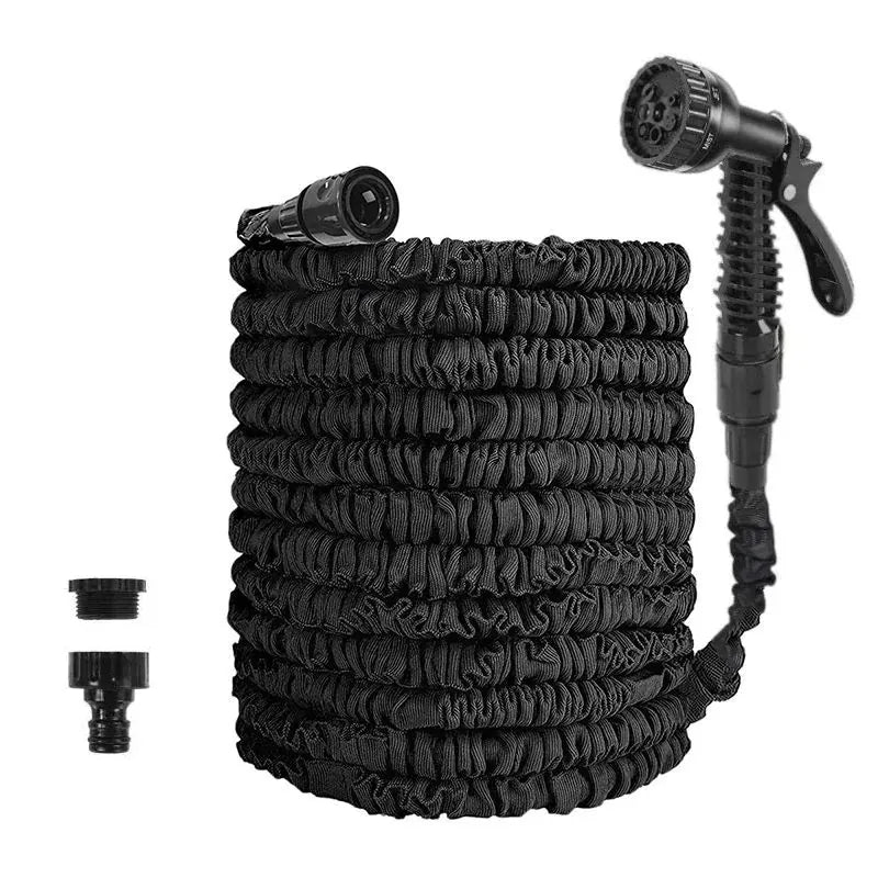 Expandable Magic Garden Hose 25–100FT — Kink-Free & Lightweight | Wahooly Expandable Magic Garden Hose — Lightweight Kink-Free Water Pipe for Watering & Car Washing (25–100FT)
