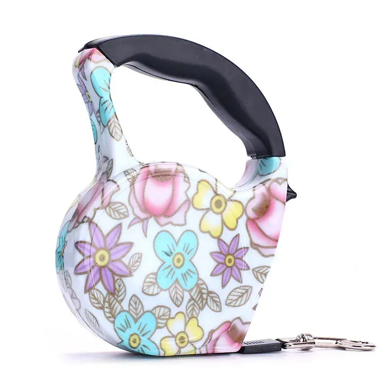 Fashion Printed Retractable Dog Leash 3m & 5m – 16 Colors | Wahooly Fashion Printed Retractable Dog Leash – 3m & 5m | 16 Colors for Small Dogs & Cats