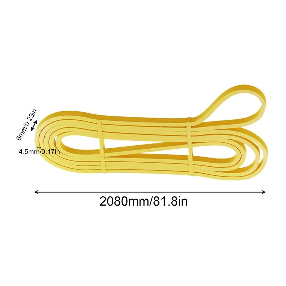 Fitness Resistance Bands TPE Strength Training Pull-Up Stretching | Wahooly Fitness Resistance Bands – TPE Elastic Bands for Strength Training, Pull-Ups & Stretching