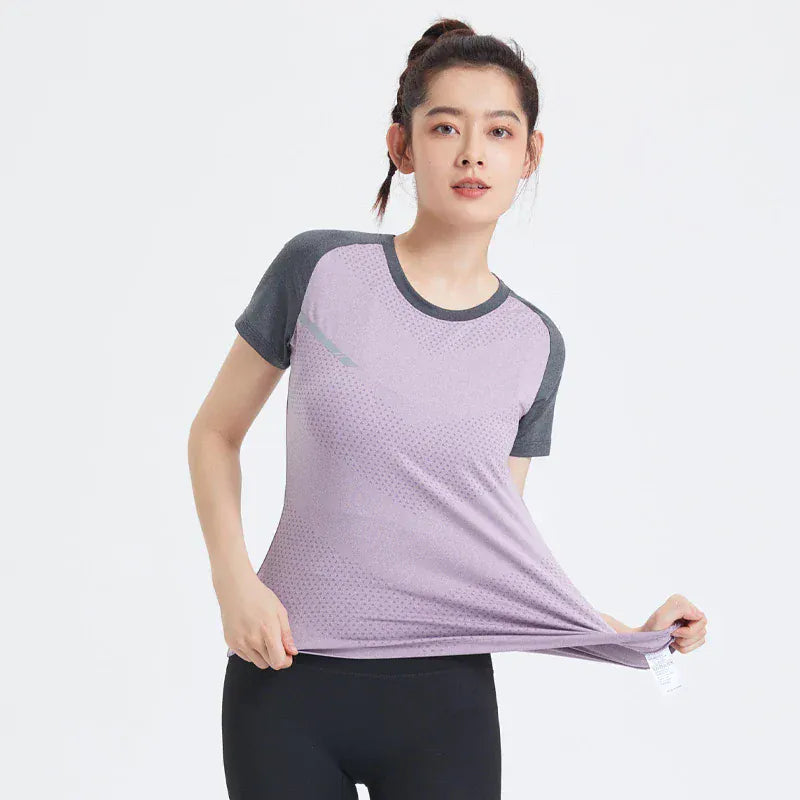 Fitness Women Shirts Quick Dry Yoga Sport T Shirt Gym Running Sportswear Tops Short Sleeve Training Blouses Jersey Jogging Tee Fitness Women Shirts Quick Dry Yoga Sport T Shirt Gym Running Sportswear Tops Short Sleeve Training Blouses Jersey Jogging Tee