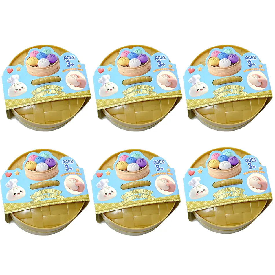 Glitter Dumpling Squishy Mystery Box | Fidget & Stress Relief Squeeze Toy Glitter Dumpling Squishy Toy — Mystery Box Fidget & Stress Relief Squeeze Ball