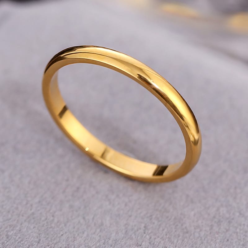 Korean Style Diamond Stainless Steel Ring – Unisex Geometric Band | Silver, Rose Gold & Gold Korean Style Diamond Stainless Steel Ring – Unisex Geometric Band