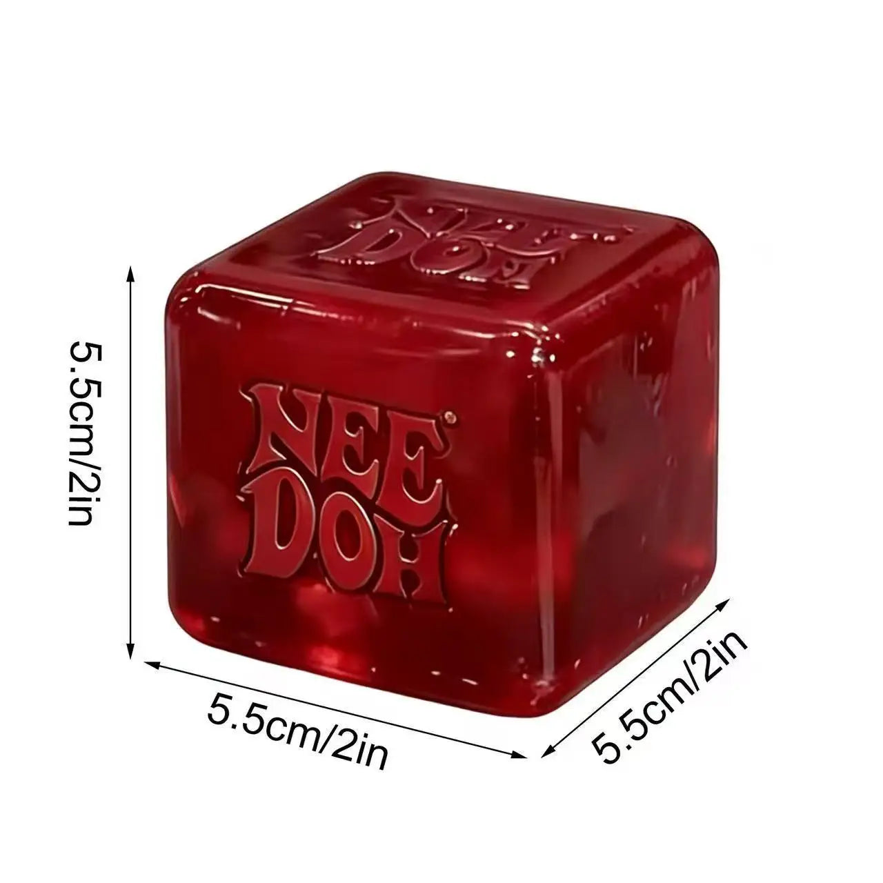 NeeDoh Nice Cube Sensory Stress Reliever – Fidget Toy for Anxiety & Focus New Needoh Nice Cube Sensory Stress Reliever Fidget Tool for Anxiety & Focus Desk Sensory Cube for Adults & Kids