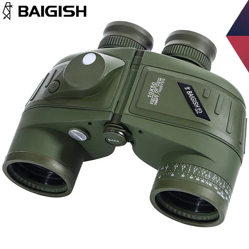 Baigish Professional Binoculars - BAK4 Military Telescope 8x30 to 20x50 Professional Binoculars Baigish 8x30 10x40 10x50 12x4515x60 20x50 8-24x40 Powerful Military Telescope Long Range Monocular BAK4