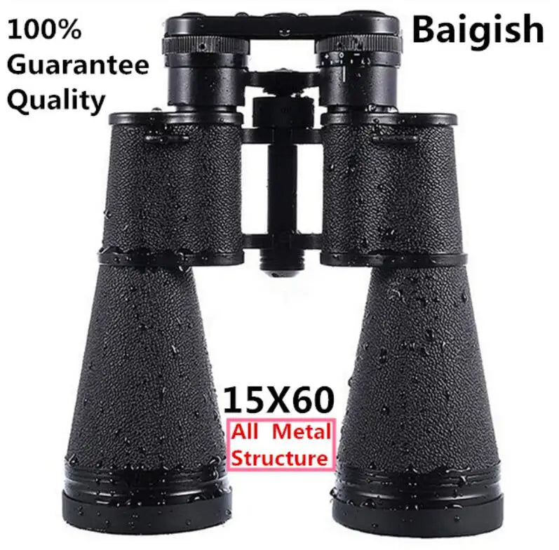 Baigish Professional Binoculars - BAK4 Military Telescope 8x30 to 20x50 Professional Binoculars Baigish 8x30 10x40 10x50 12x4515x60 20x50 8-24x40 Powerful Military Telescope Long Range Monocular BAK4