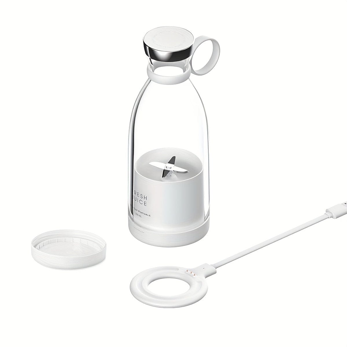 Wireless Mini Fruit Blender Juicer - 350ML Portable Electric, Perfect for On-the-Go! Wireless Mini Fruit Blender Juicer - 350ML Portable Electric, Perfect for On-the-Go!