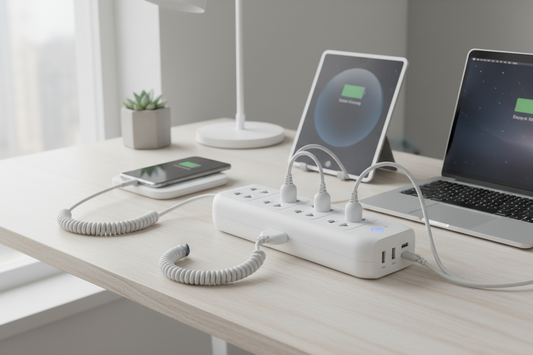 Power Up Smarter: The Ultimate Guide to the US Plug Power Strip with 6 AC Outlets & 4 USB Ports