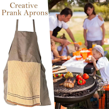 1/2pc Chef's Prank Apron Creative Prank Aprons For Men The Ultimate Gag Gift Surprise Hiding In The Pocket Funny Gifts Art Apron 1/2pc Chef's Prank Apron Creative Prank Aprons For Men The Ultimate Gag Gift Surprise Hiding In The Pocket Funny Gifts Art Apron