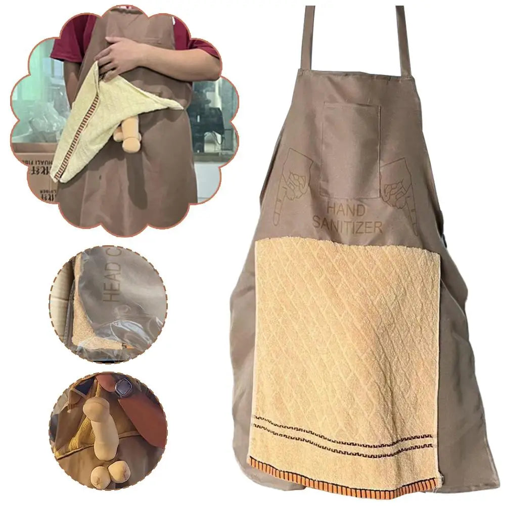 1/2pc Chef's Prank Apron Creative Prank Aprons For Men The Ultimate Gag Gift Surprise Hiding In The Pocket Funny Gifts Art Apron 1/2pc Chef's Prank Apron Creative Prank Aprons For Men The Ultimate Gag Gift Surprise Hiding In The Pocket Funny Gifts Art Apron