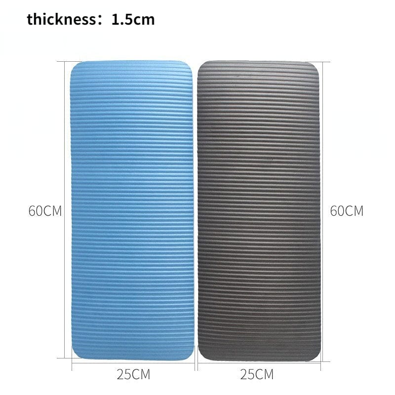 1.5 Cm Extra Thick Yoga Mat Comfortable Non-slip Shock Absorbing Elbow Mat Knee Mat  Exercise Slimming Pilates Gymnastics Mat 1.5 Cm Extra Thick Yoga Mat Comfortable Non-slip Shock Absorbing Elbow Mat Knee Mat  Exercise Slimming Pilates Gymnastics Mat