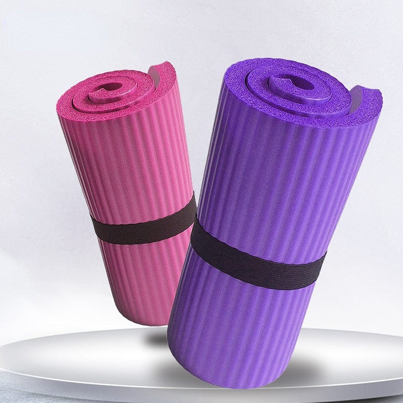 1.5 Cm Extra Thick Yoga Mat Comfortable Non-slip Shock Absorbing Elbow Mat Knee Mat  Exercise Slimming Pilates Gymnastics Mat 1.5 Cm Extra Thick Yoga Mat Comfortable Non-slip Shock Absorbing Elbow Mat Knee Mat  Exercise Slimming Pilates Gymnastics Mat