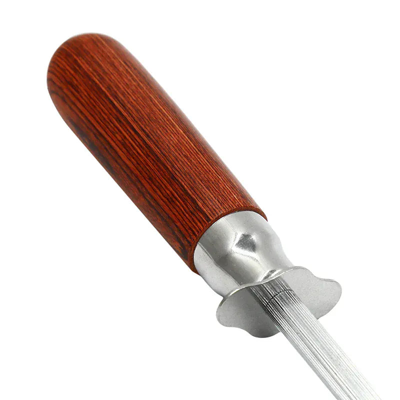1 Pc Rod Knife Sharpener With Stainless Steel Handle Sharpening For Chefs Steel Knives Kitchen Assistant Helper Musat 1 Pc Rod Knife Sharpener With Stainless Steel Handle Sharpening For Chefs Steel Knives Kitchen Assistant Helper Musat