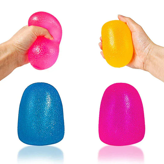 Mini Rainbow Candy Squeeze Toy | Slow Rebound TPR Stress Relief Fidget 1 Piece Muscle Strength Mini Rainbow Candy TPR Decompression Tool Maltose Pinching Stress Relief Slow Rebound Toy