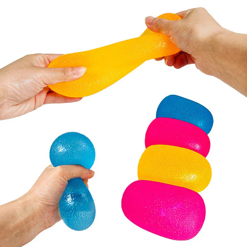 Mini Rainbow Candy Squeeze Toy | Slow Rebound TPR Stress Relief Fidget 1 Piece Muscle Strength Mini Rainbow Candy TPR Decompression Tool Maltose Pinching Stress Relief Slow Rebound Toy