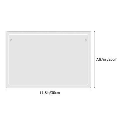 1 Set Desk Writing Board Acrylic Memo Board Transparent Dry Erase Board Desktop Whiteboard Office Supplies Presentation 1 Set Desk Writing Board Acrylic Memo Board Transparent Dry Erase Board Desktop Whiteboard Office Supplies Presentation