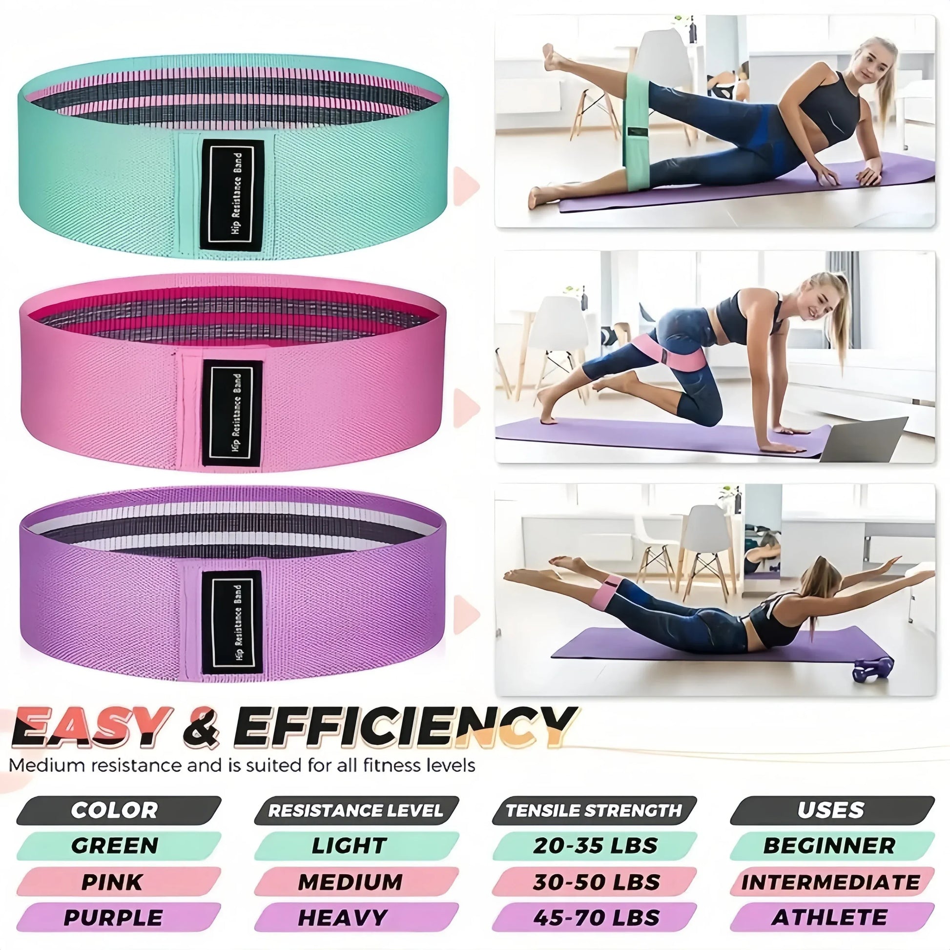10-Piece Pilates Loops Yoga Kit, Stretch Belt Yoga Ball Rally Belt - Fitness Equipment for Stretching, Shaping and Core Training 10-Piece Pilates Loops Yoga Kit, Stretch Belt Yoga Ball Rally Belt - Fitness Equipment for Stretching, Shaping and Core Training