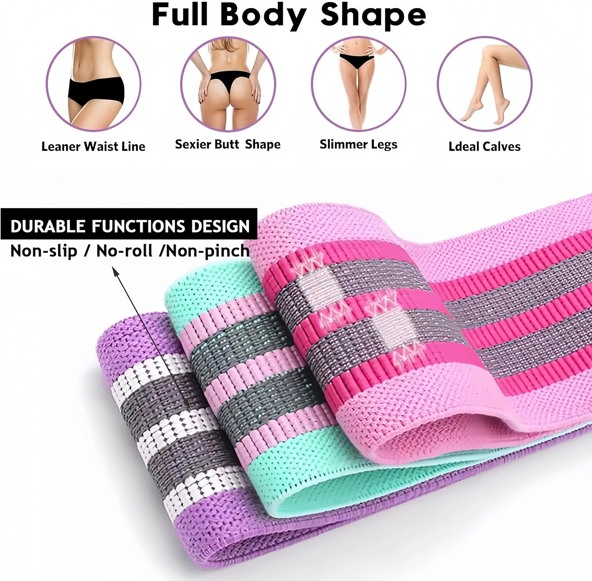 10-Piece Pilates Loops Yoga Kit, Stretch Belt Yoga Ball Rally Belt - Fitness Equipment for Stretching, Shaping and Core Training 10-Piece Pilates Loops Yoga Kit, Stretch Belt Yoga Ball Rally Belt - Fitness Equipment for Stretching, Shaping and Core Training