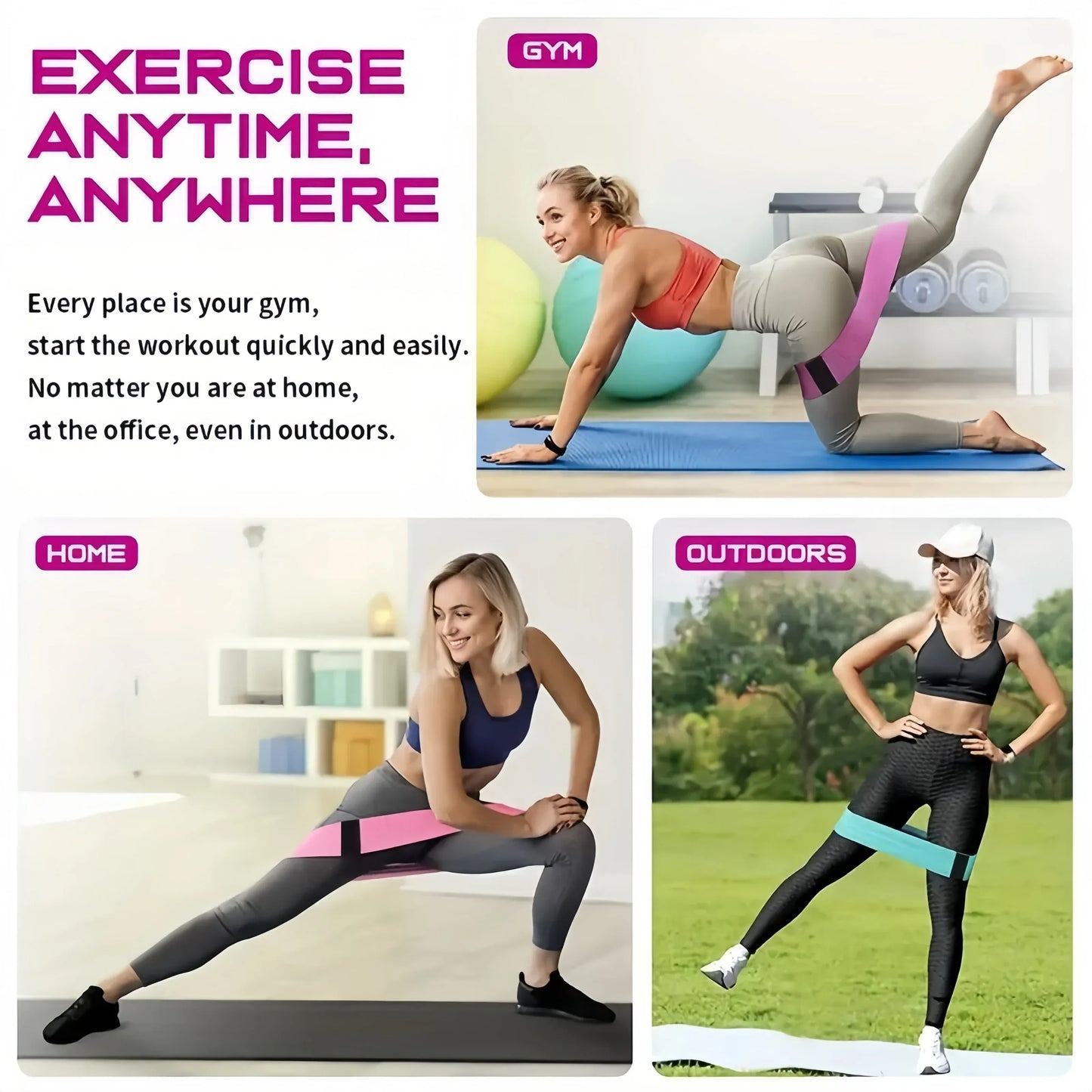 10-Piece Pilates Loops Yoga Kit, Stretch Belt Yoga Ball Rally Belt - Fitness Equipment for Stretching, Shaping and Core Training 10-Piece Pilates Loops Yoga Kit, Stretch Belt Yoga Ball Rally Belt - Fitness Equipment for Stretching, Shaping and Core Training