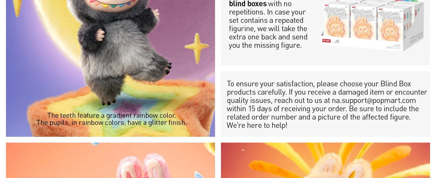 100% Authentic POP MART The Monsters - Vinyl Blind Box Labubu Doll Collectible 100% Authentic POP MART The Monsters - Vinyl Blind Box Labubu Doll Collectible