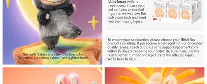 100% Authentic POP MART The Monsters - Vinyl Blind Box Labubu Doll Collectible 100% Authentic POP MART The Monsters - Vinyl Blind Box Labubu Doll Collectible