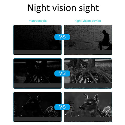 1080P Night Vision Binoculars - Infrared, 5x Zoom for Hunting & Wildlife 1080P Binocular Infrared Night-Visions Device 5X Binocular Day Night Use Photo Video Taking Digital Zoom for Hunting Boating