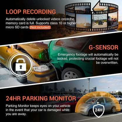 1080P WIFI Dual camera Dash Cam 1080P WIFI Dual camera Dash Cam