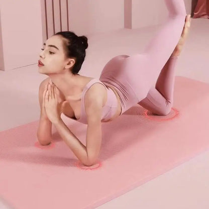 10MM Non-Slip Athletic Yoga Mat for Home Training, Pilates and Gymnastics 10MM Non-Slip Athletic Yoga Mat for Home Training, Pilates and Gymnastics