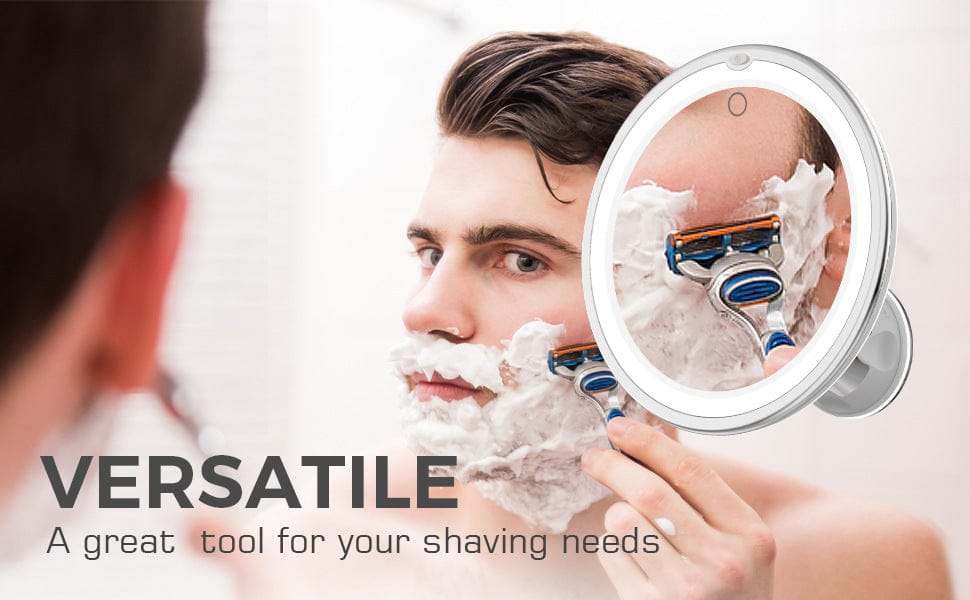 10x Magnifying Vanity Mirror with Lights Touch Screen LED Lighting 10x Magnifying Vanity Mirror with Lights Touch Screen LED Lighting