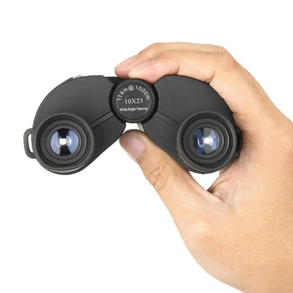 10x25 Compact Binoculars - BaK4 Prism for Bird Watching, Concerts & Travel 10x25 Binoculars,Large View Compact Telescopes for Adults/Kids Bird Watching Outdoor Travel Sightseeing Concerts Hunting Hiking