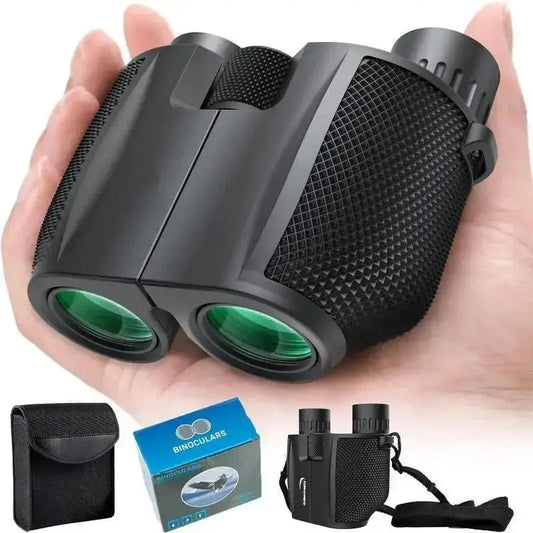 10x25 Compact Binoculars - BaK4 Prism for Bird Watching, Concerts & Travel 10x25 Binoculars,Large View Compact Telescopes for Adults/Kids Bird Watching Outdoor Travel Sightseeing Concerts Hunting Hiking