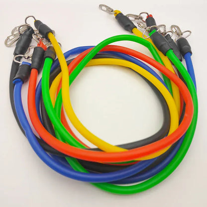11PCs/Set 100LB Resistance Bands Set 11PCs/Set 100LB Resistance Bands Set