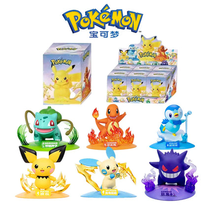 12 Pok é mon Action Dolls Pikachu Blind Box Anime Models Desktop Decorations Pok é mon Toys Children's Birthday Gifts 12 Pok é mon Action Dolls Pikachu Blind Box Anime Models Desktop Decorations Pok é mon Toys Children's Birthday Gifts