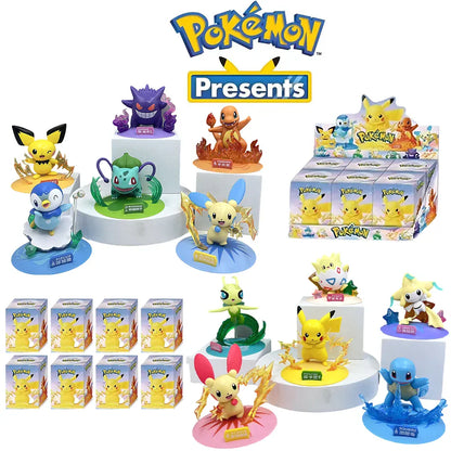 12 Pok é mon Action Dolls Pikachu Blind Box Anime Models Desktop Decorations Pok é mon Toys Children's Birthday Gifts 12 Pok é mon Action Dolls Pikachu Blind Box Anime Models Desktop Decorations Pok é mon Toys Children's Birthday Gifts